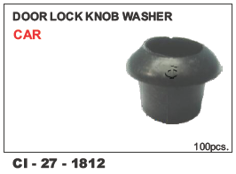 Door Lock Knob Washer Car - Durable Plastic, Universal Fit for 4-Wheelers | Warranty Included, Enhances Lock Performance and Longevity