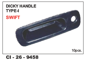 Dicky Handle Type-i Swift - Durable Alloy Material, Designed for 4-Wheeler Vehicles | Includes Warranty Coverage