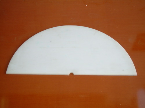 Track Conveyor Plate - White Sheet, 1220 x 2440 mm Size, 1 mm Thickness | Durable and Versatile Material for Efficient Transport Solutions