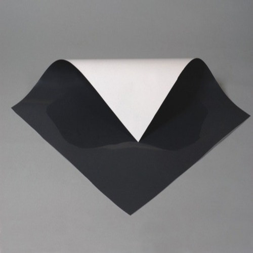 Co-Extruded Double Colour Sheets - Plastic Material, Soft Texture, Black and White Design | Ideal for Versatile Applications