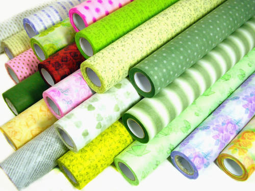 Dipra Printed Roll - Plastic, Round Shape | Multicolored, Soft Texture for Versatile Use