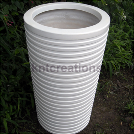 Ribs Glossy - Small Designer Planter | Infant-friendly, Vibrant Color Palette