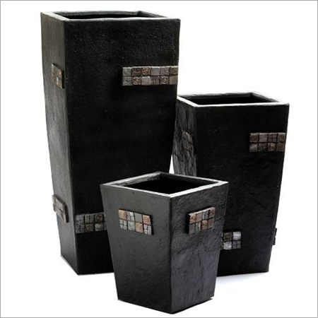 Elegance Black Mosaic Planters Suitable For: Infants