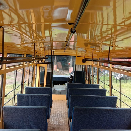 Mild Steel & Gi Sheet School Bus Body