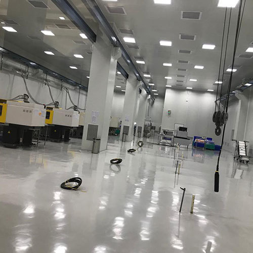 Clean Room System - Stainless Steel, Customizable Dimensions | High-density Polyethylene Walls, Suspended Ceiling, Led Lighting, High-efficiency Hvac Filtration, Epoxy Resin Floor