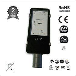 36W Street Lights - Electrical, White | Outdoor Use, Less Power Consumption, Efficient Lighting Solution