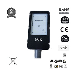 60W Street Lights - White Electrical Outdoor Lights | Energy Efficient, Less Power Consumption