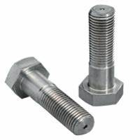Mild Steel Hex Bolt - Variable Diameter, Hexagonal Head, Machine Thread | Corrosion Resistant, High Strength, Durable Steel, Easy Installation