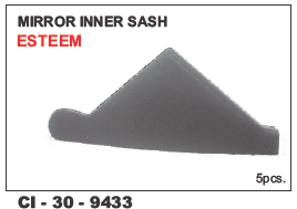 Mirror Inner Sash Esteem - Vehicle Type: 4 Wheeler | Warranty Included, Durable Design For Long-lasting Performance