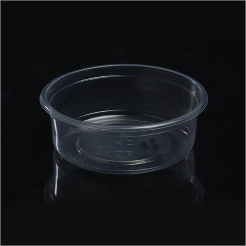 Disposable Container - Round, Smooth Finish, Sturdy Base | Food Grade, Odorless, Non-Toxic, Reusable After Cleaning, Ideal for Hygiene