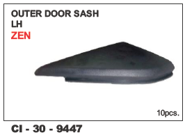 Outer Door Sash Zen L/r - 4 Wheeler Vehicle | Warranty Included, Durable Design, Enhanced Security Features