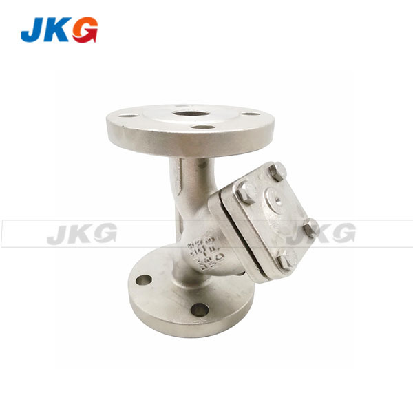 Wcb Carbon Steel Y Strainer Valve 80 Mesh With Flange Connection