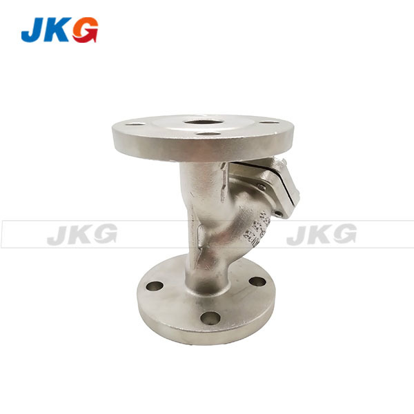 Wcb Carbon Steel Y Strainer Valve 80 Mesh With Flange Connection
