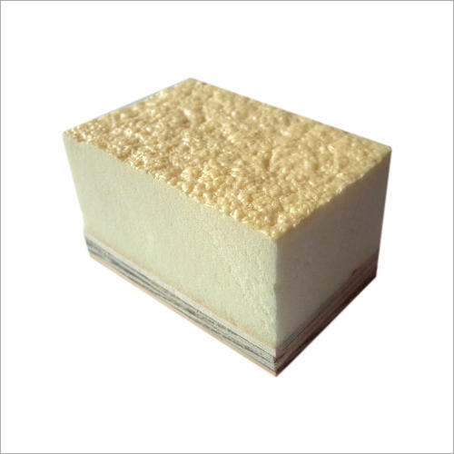 Rigid Polyurethane Foam - Density 2.5-3.5 lb/ft³, Compression Strength 10-20 psi, Thermal Conductivity 0.18-0.22 BTU-in/hr-ft², Less than 2% Water Absorption, 95% Closed Cell Structure