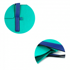 Green Felt Shopping Bag