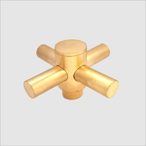 Brass Sanitary Tap Handle - Polished Finish, Available in Multiple Sizes, Durable Quality
