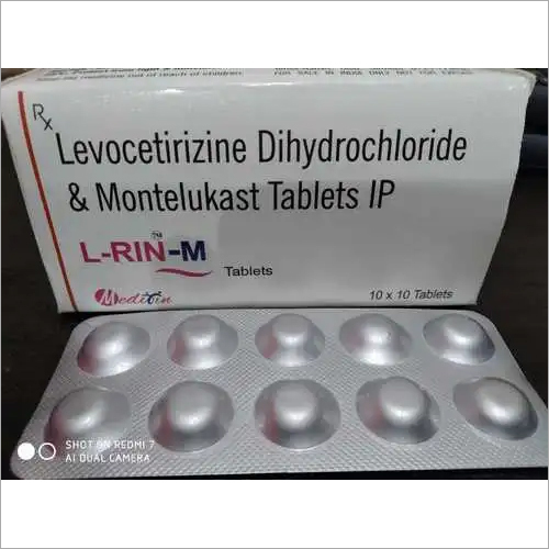 Levocetirizine Dihydrohchloide And Montelukast Tablet Ip Ingredients: Chemicals