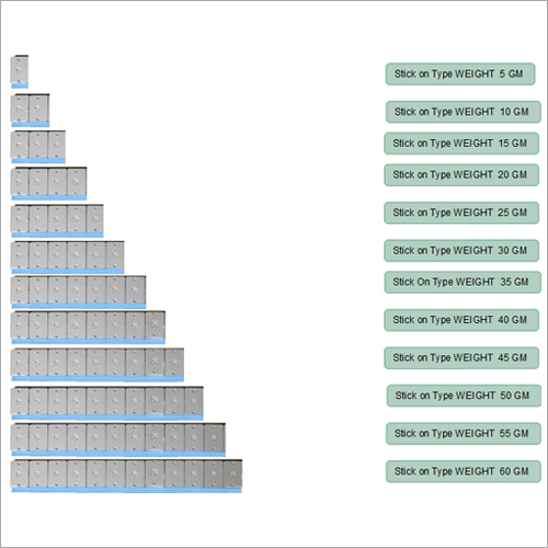 Ms Stick On Type Wheel Weight