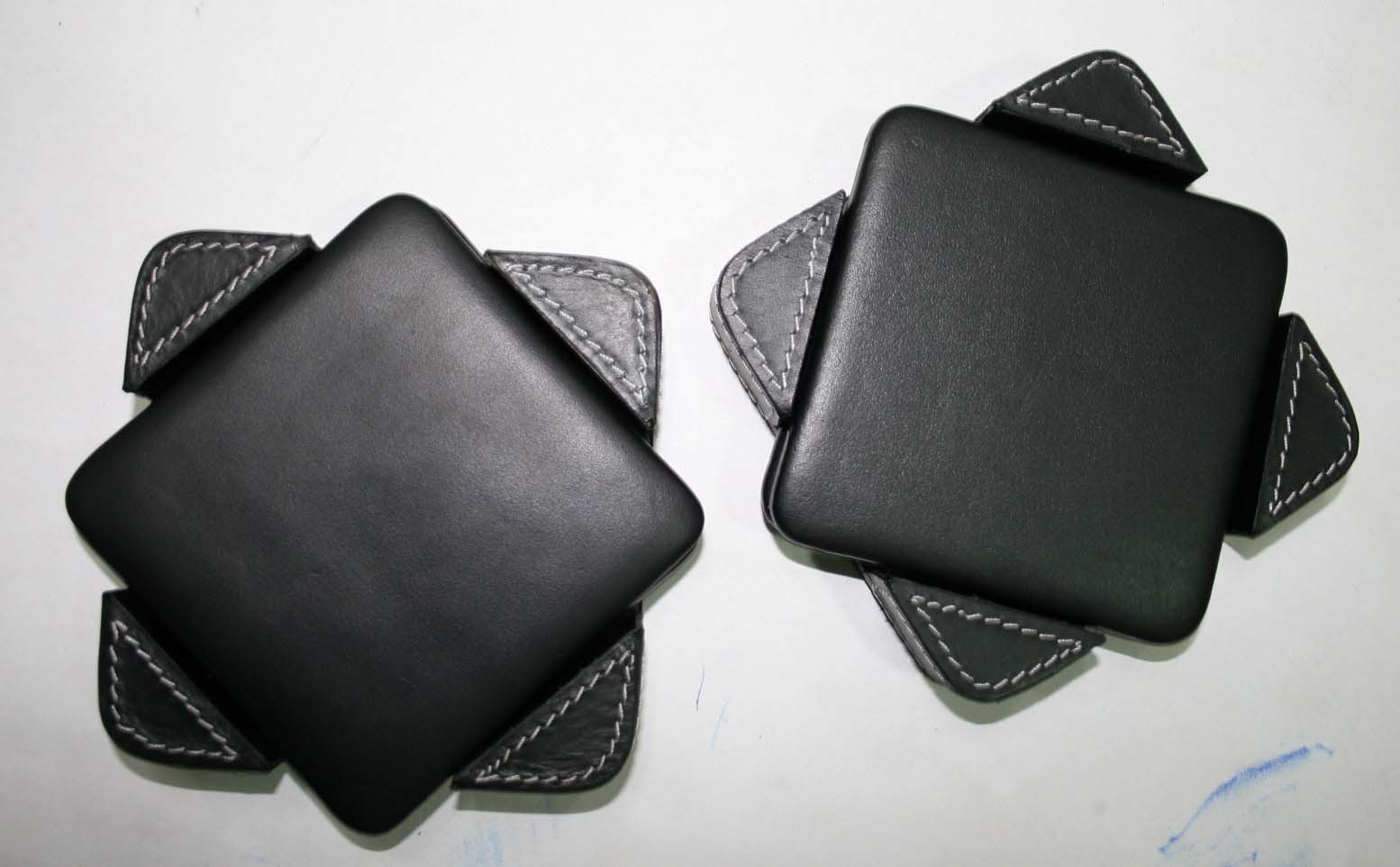Leather Coaster Set - 7x7 Cm Square, Customizable Designs In All Sizes & Colors, Ideal For Hotels And Corporate Gifting