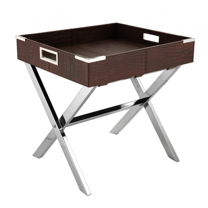 Textured Leather Tray