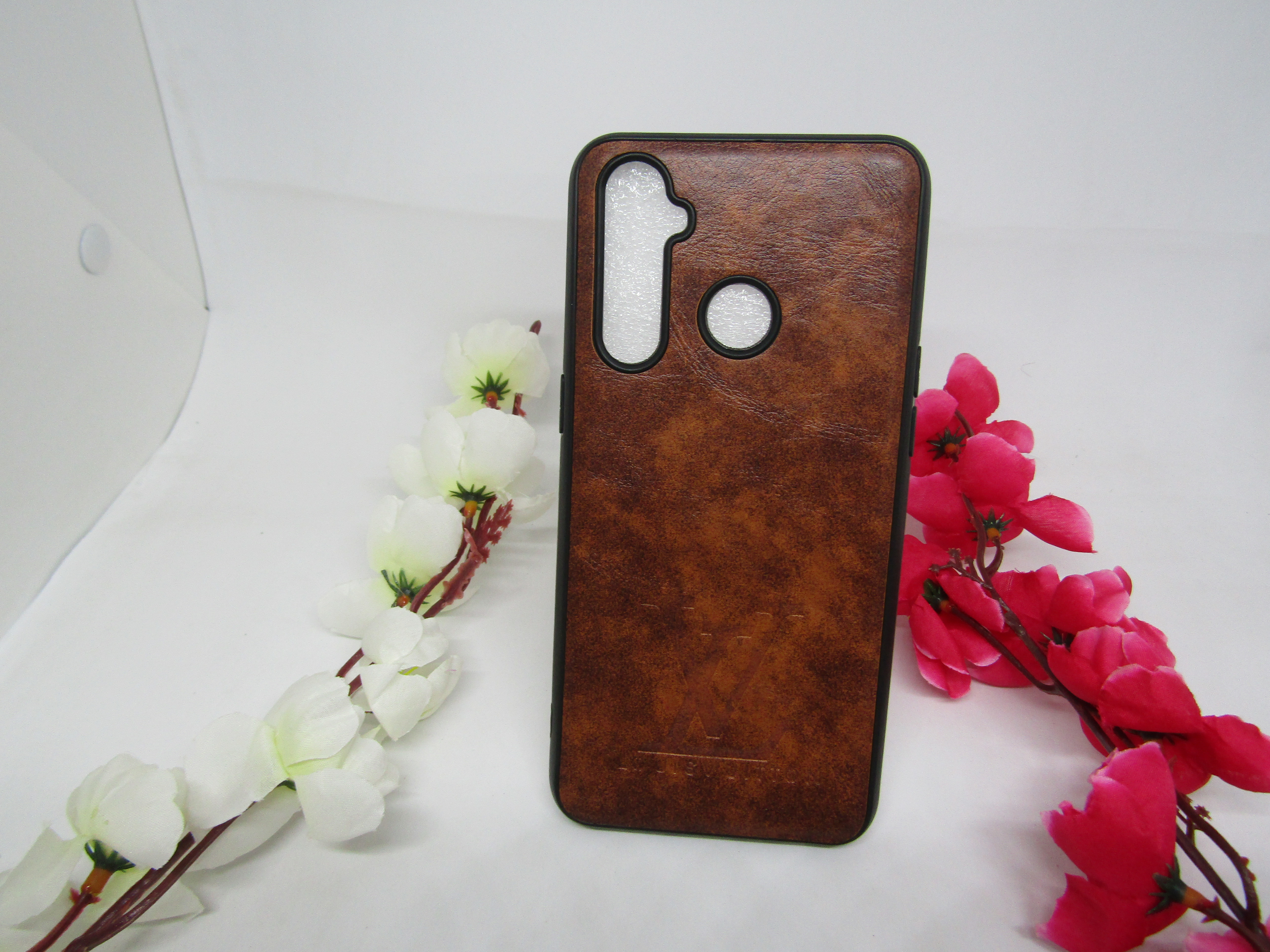 Realme Xt Soft Leather Mobile Cover - Tpu And Denim Texture, Lightweight Edge To Edge Design For Ultimate Mobile Protection