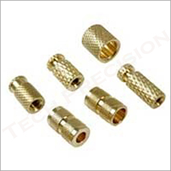 Brass Knurling Inserts - Durable Brass Material, Golden Finish with Special Surface Treatment | Ideal for Automobile Applications