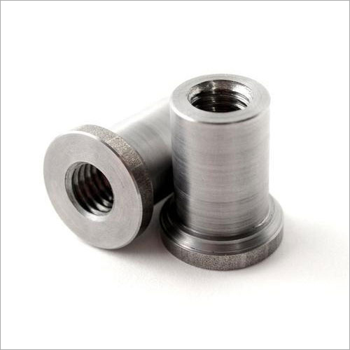 Ms Inserts Nut - Durable Industrial Silver Alloy | Exceptional Durability, High Compatibility, Designed For Secure Fastening In Various Applications