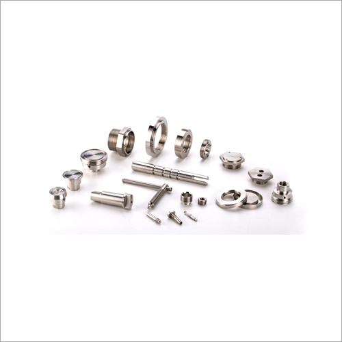 Ms Precision Turned Components - Ms Material, Polished Finish, Silver Color | Durable Industrial Solution