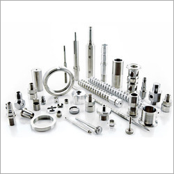 MS Precision Turned Components - Mild Steel, Polished Silver Finish | Durable for Industrial Applications