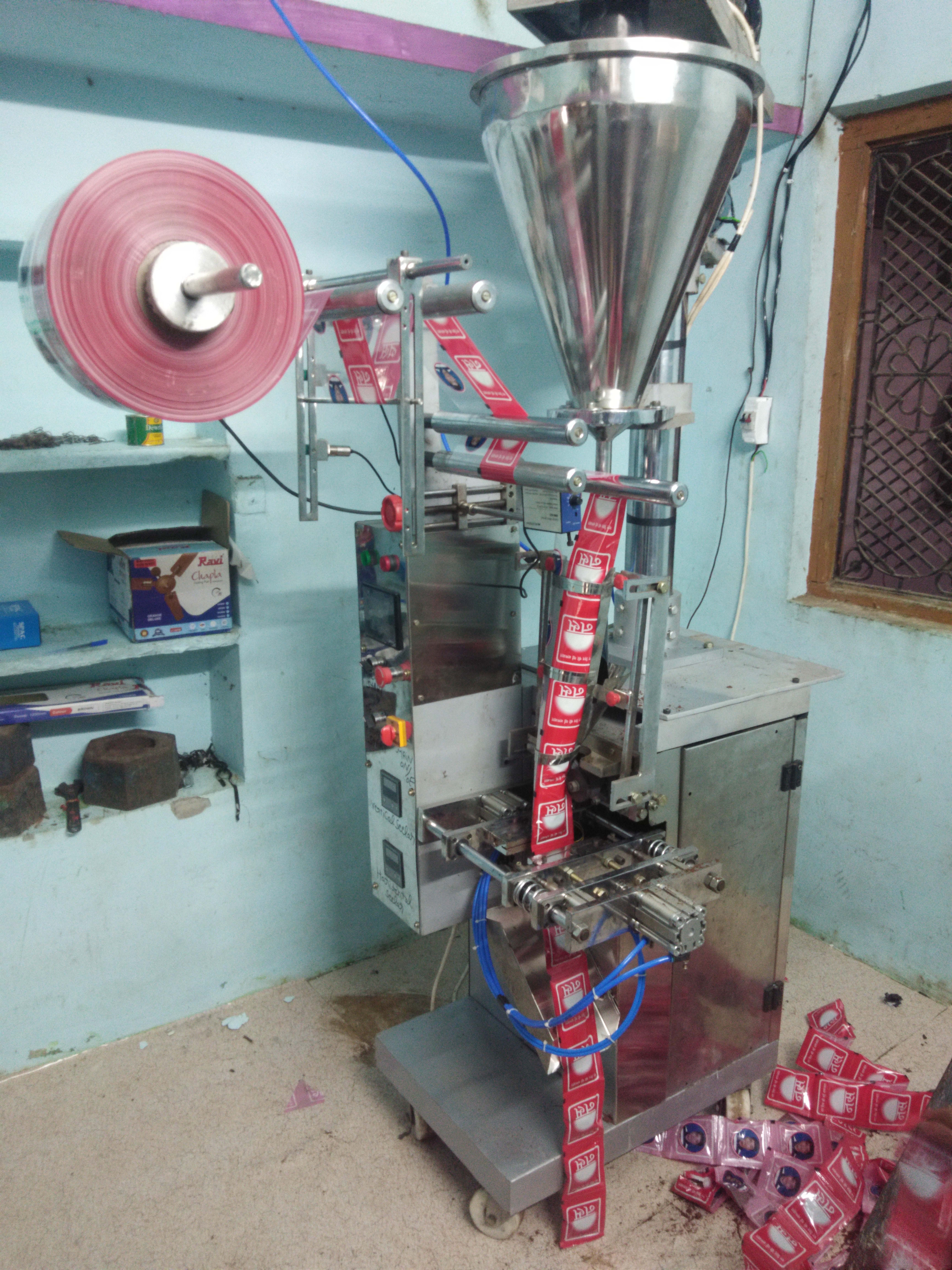 Semi Autometic Auger Fillar Packing Machine
