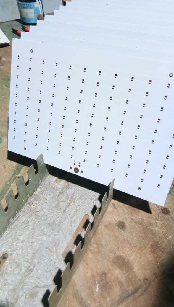 White Street Light And Flood Light Pcb