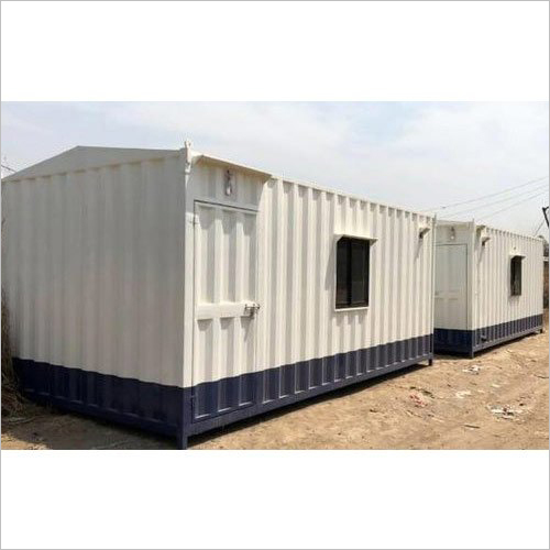Portable Site Office Cabins - Steel, Various Dimensions, White | Insulated, Vinyl Flooring, Windows and Doors Included