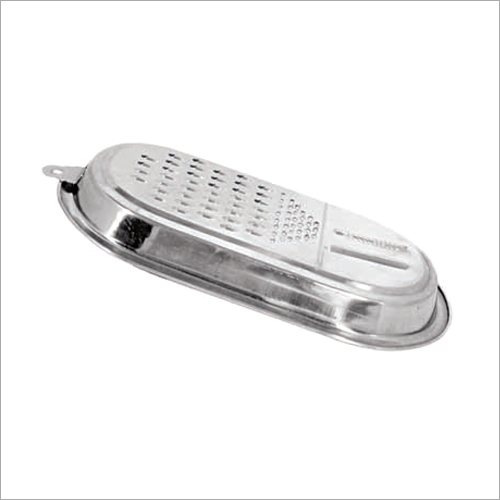 3 in 1 Steel Grater - Stainless Steel, Polished Finish | Corrosion-Resistant, Easy to Handle, Versatile Grating Tool