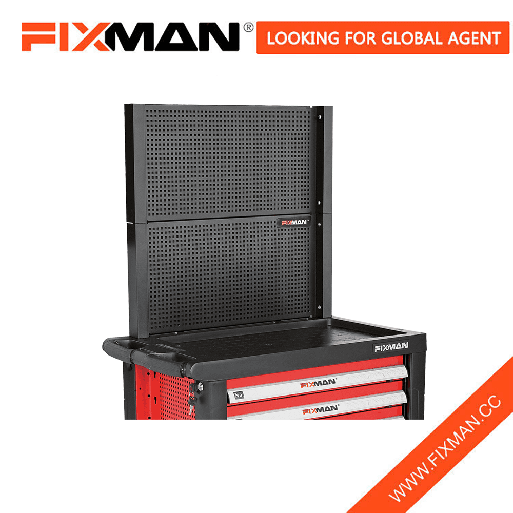 Red Or Customer Color Fixman 6-drawer Mobile Tool Box Roller Cabinet On Wheels