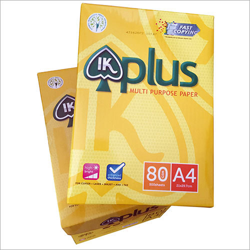 IK PLUS 80 GSM A4 पेपर