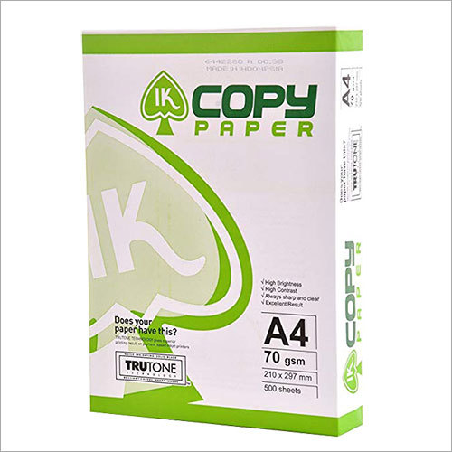 IK GREEN 70 GSM A4 कागज