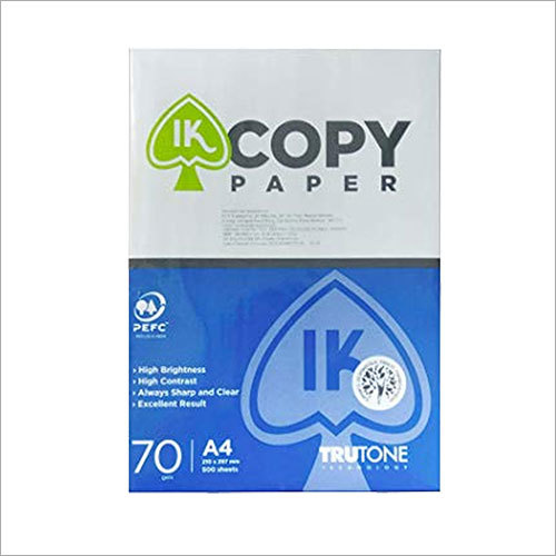 IK BLUE 70 GSM A4 पेपर
