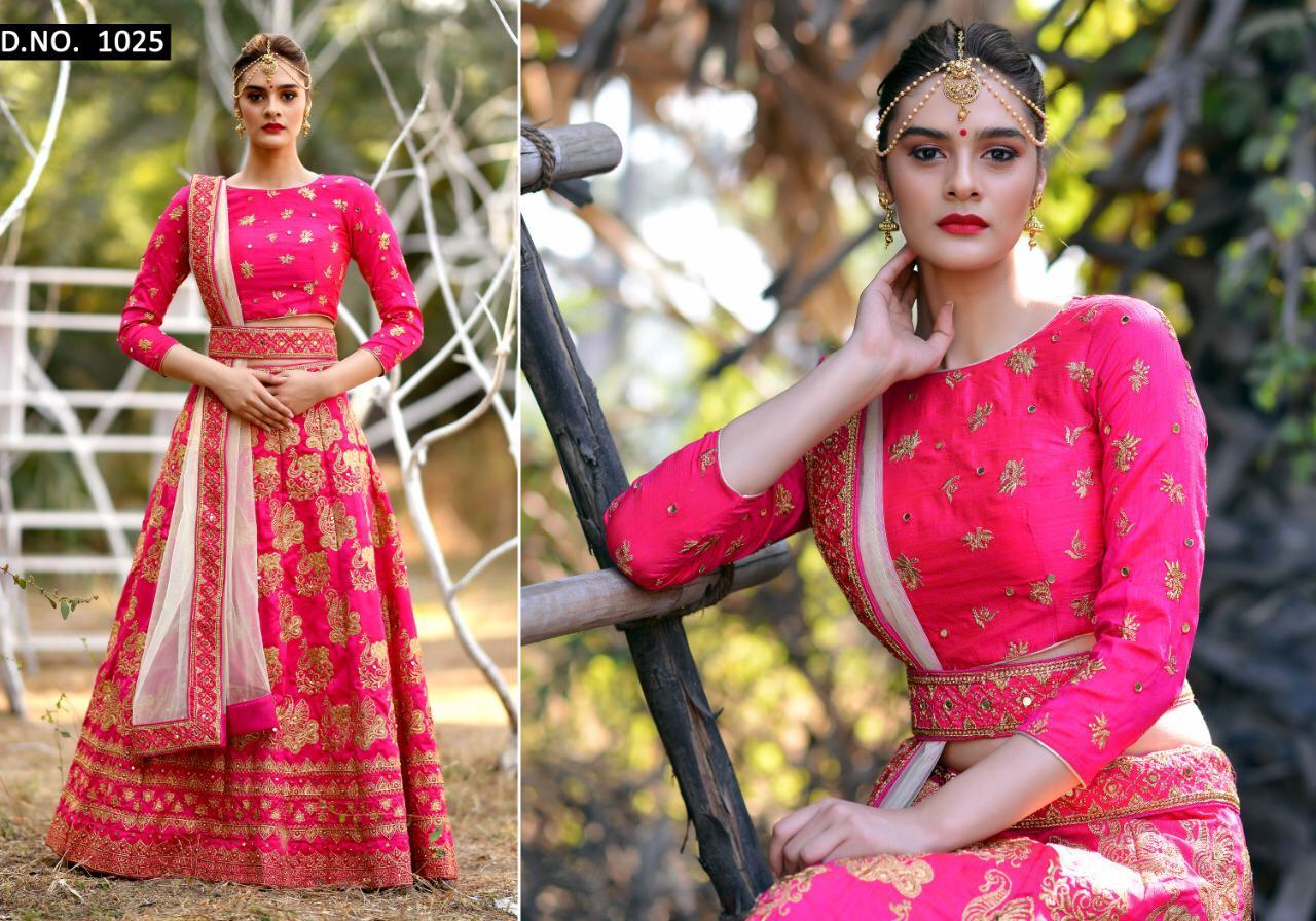 Embroidered Designer Wedding Lehenga Decoration Material: Laces
