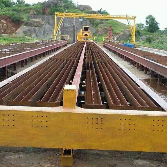 Psc Cement Pole Mould - Steel Material, U-shaped Dimensions | Powder Coated Finish, Smooth Surface Quality