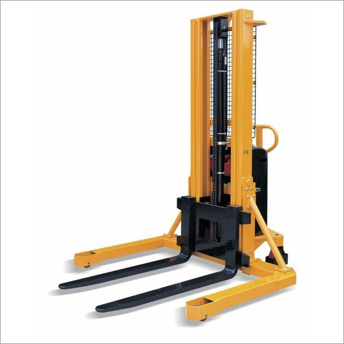 Electric Pallet Stacker - Durable Electric Power Source | 1 Year Warranty, New Condition