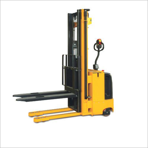Electric Pallet Stacker - Mild Steel, Fork Length 2-3 Feet, Height 10-12 Feet | 1000-2000 kg Lifting Capacity, Durable, 3 Phase Electric Power Source