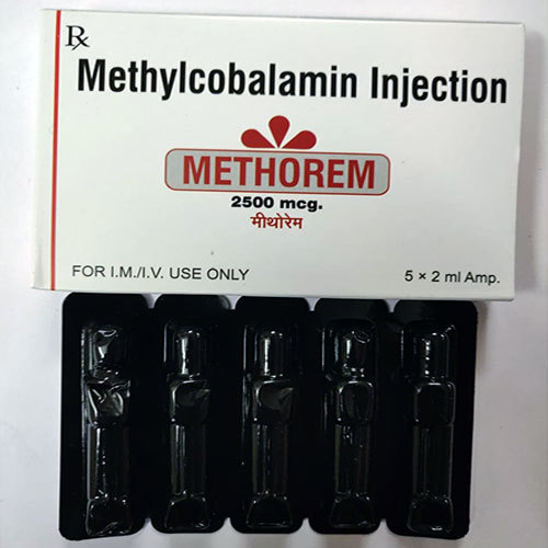 मेथाइलकोबालामिन 2500mcg इंज