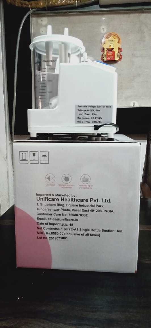 Portable Suction Machines Power Source: Electric