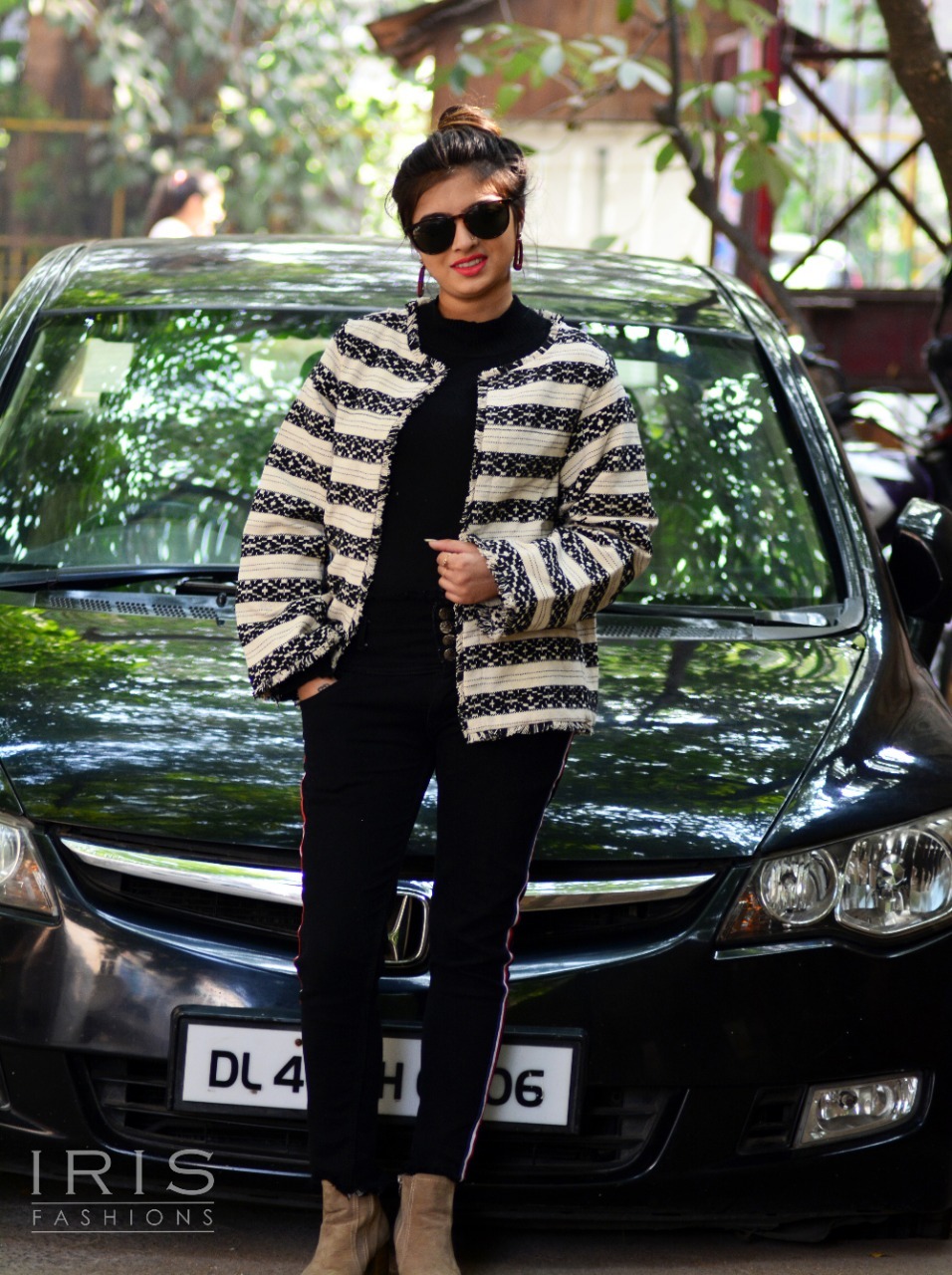 Jacquard Printed Jacket