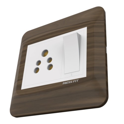 Pressfit LX Modular Switch Plates - Multi Color Options | Sleek Design, Front Side Loading, Easy Installation, Dust & Stain Resistance