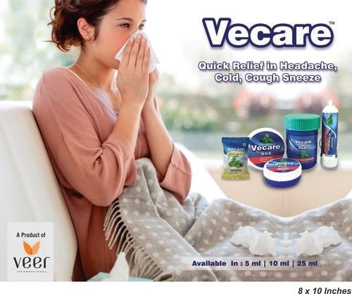 Ointment Ayurvedic Cold Vecare Rub Balm