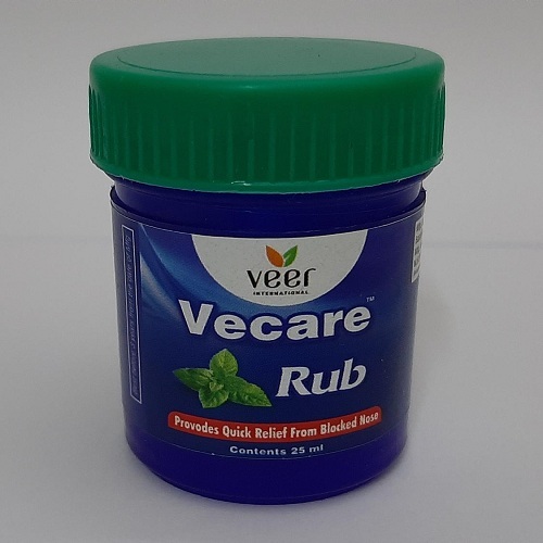 Ointment Ayurvedic Cold Vecare Rub Balm