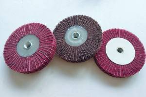 Elastic Grain-Coated Nylon Web Polishing Wheel