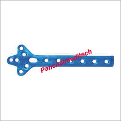 3.5 Mm Cloverleaf Plate - Stainless Steel 316l, 3 To 8 Hole Configuration | Durable, Orthopaedic Usage, New Condition