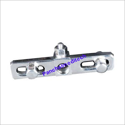 Transverse T Clamp - Metal, Diameter: 11mm For Femur & Tibia | Long Service Life, Designed For Orthopedic External Fixator Trauma Surgery
